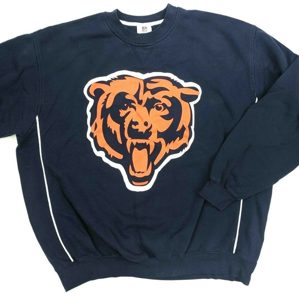 NFL Team Apparel Chicago Bears Crewneck Sweatshirt
